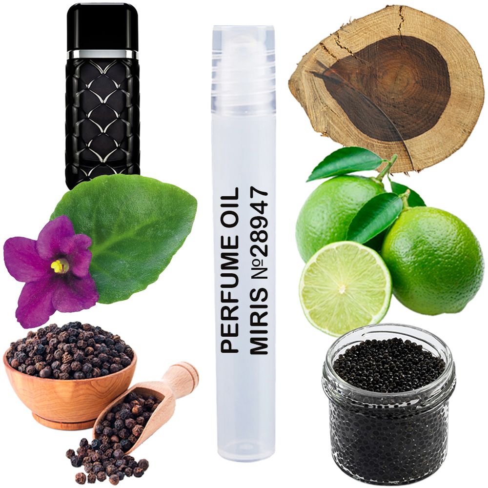 MIRIS No. 28947, Inspired by 212 Vip Men Wild Party, Long-Lasting Perfume Oil for Men Roll-On, Rollerball 0.34 Fl Oz / 10 ml