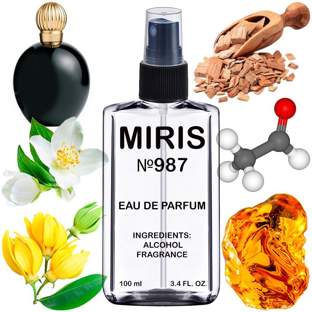 MIRIS No. 987, Inspired by Eclat D'Arpege Night, Long-Lasting Eau de Parfum for Women, Spray 3.4 Fl Oz / 100 ml