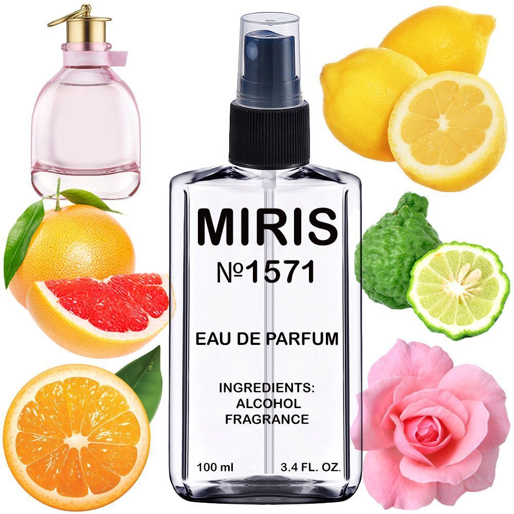 MIRIS No. 1571, Inspired by Rumeur 2 Rose, Long-Lasting Eau de Parfum for Women, Spray 3.4 Fl Oz / 100 ml