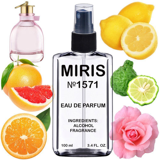 MIRIS No. 1571, Inspired by Rumeur 2 Rose, Long-Lasting Eau de Parfum for Women, Spray 3.4 Fl Oz / 100 ml