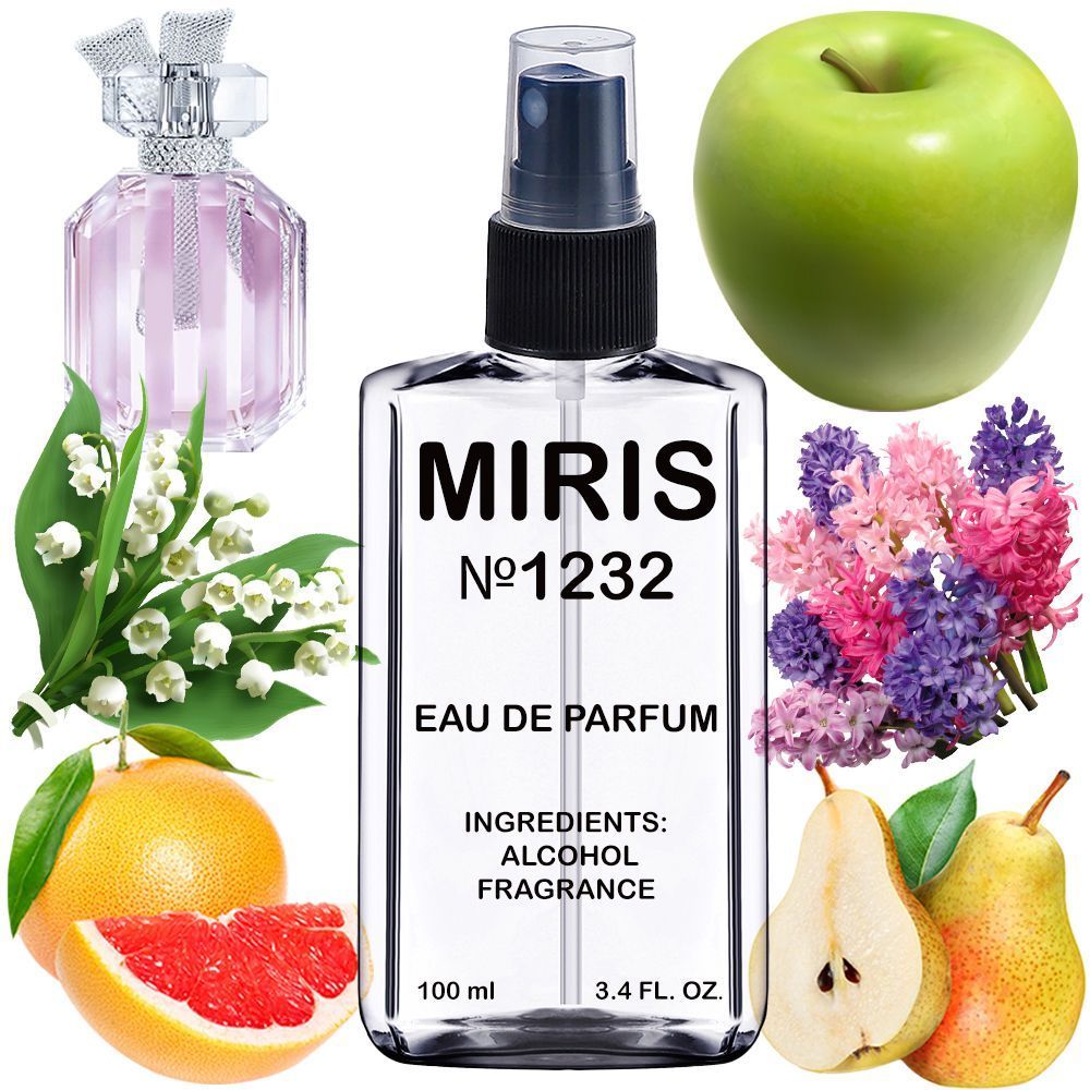 MIRIS No. 1232, Inspired by Bombshell Diamonds, Long-Lasting Eau de Parfum for Women, Spray 3.4 Fl Oz / 100 ml