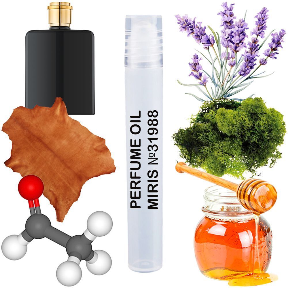MIRIS No. 31988, Inspired by Uomo, Long-Lasting Perfume Oil for Men Roll-On, Rollerball 0.34 Fl Oz / 10 ml