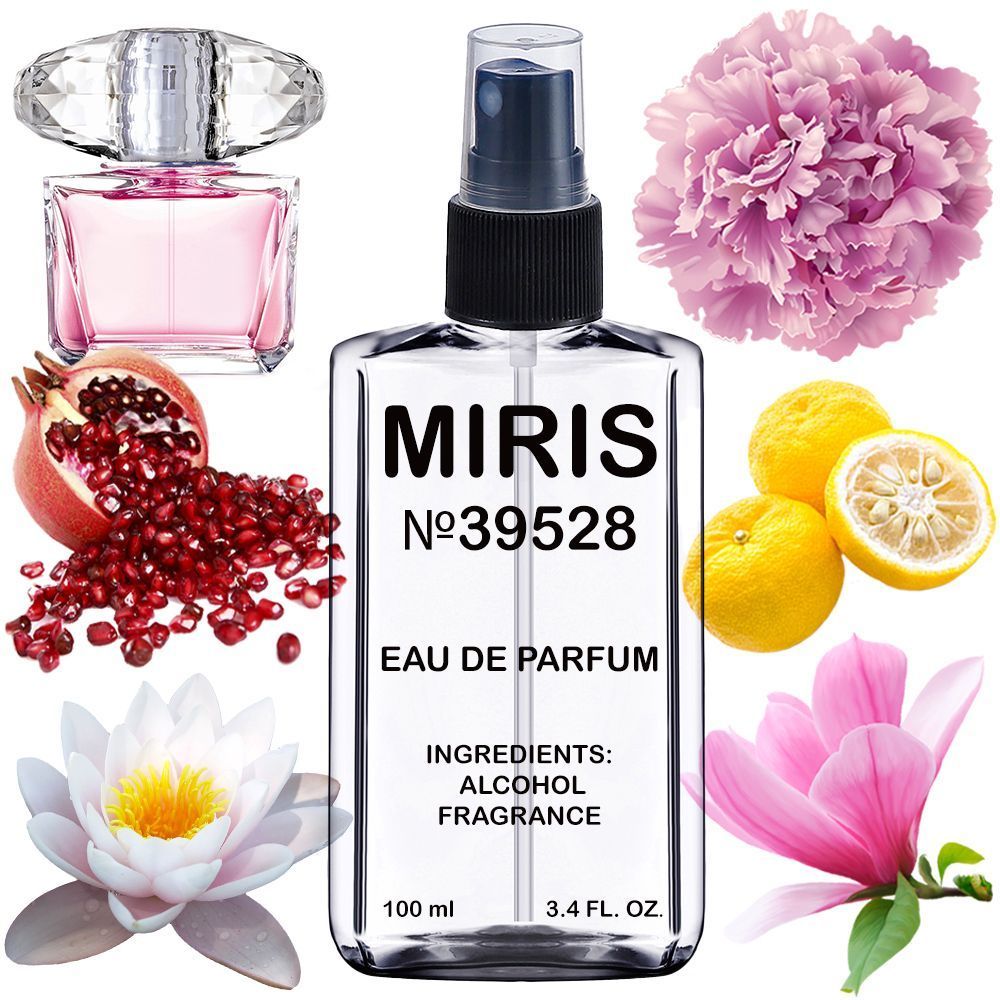 MIRIS No. 39528, Inspired by Bright Crystal, Long-Lasting Eau de Parfum for Women, Spray 3.4 Fl Oz / 100 ml