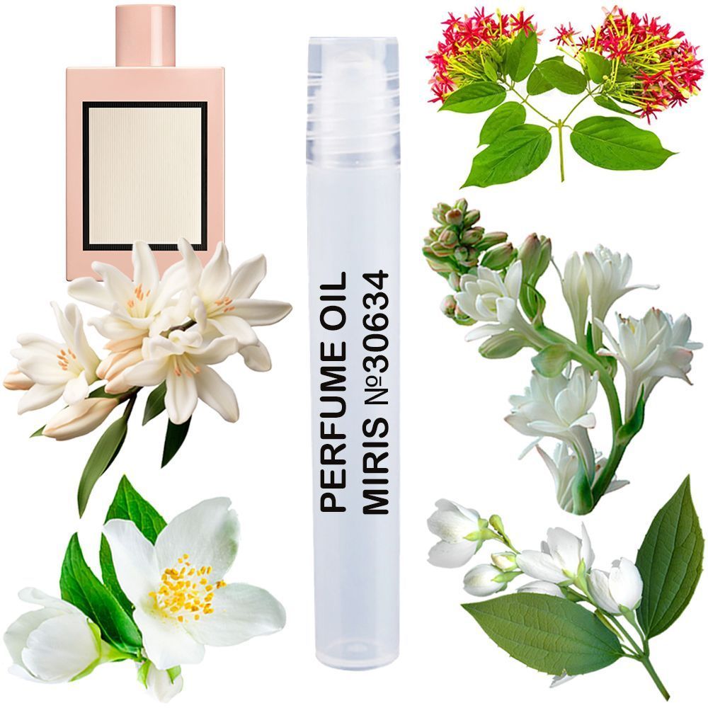 MIRIS No. 30634, Inspired by Bloom, Long-Lasting Perfume Oil for Women Roll-On, Rollerball 0.34 Fl Oz / 10 ml