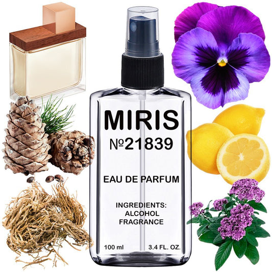 MIRIS No. 21839, Inspired by She Wood, Long-Lasting Eau de Parfum for Women, Spray 3.4 Fl Oz / 100 ml