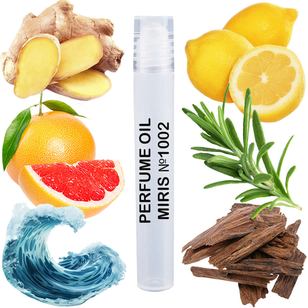 MIRIS Perfume Oil No. 1002 | Inspired | Unisex For Women and Men Roll-On Alcohol Free | 0.34 Fl Oz