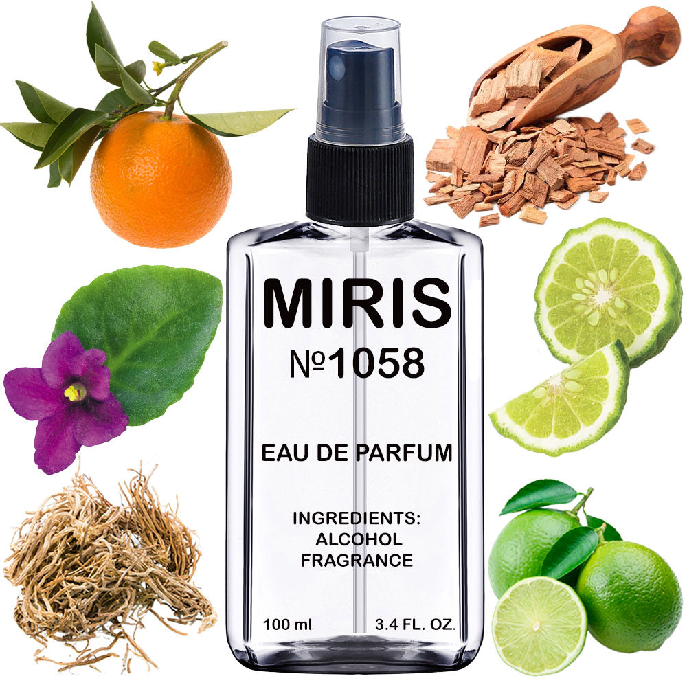 MIRIS No. 1058 | Inspired | Unisex For Women and Men Eau de Parfum | 3.4 Fl Oz
