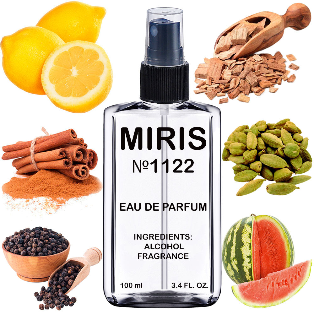 MIRIS No. 1122 | Inspired | Men Eau de Parfum | 3.4 Fl Oz