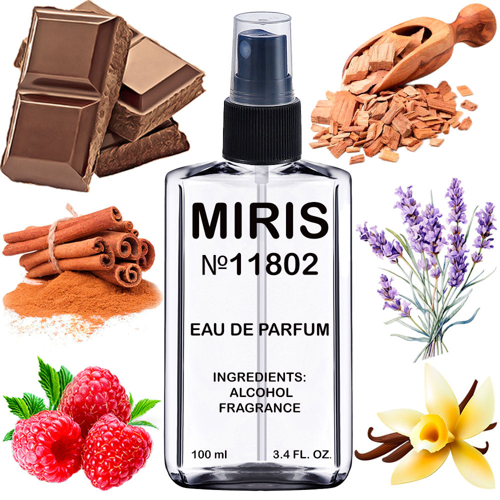 MIRIS No. 11802 | Inspired | Men Eau de Parfum | 3.4 Fl Oz
