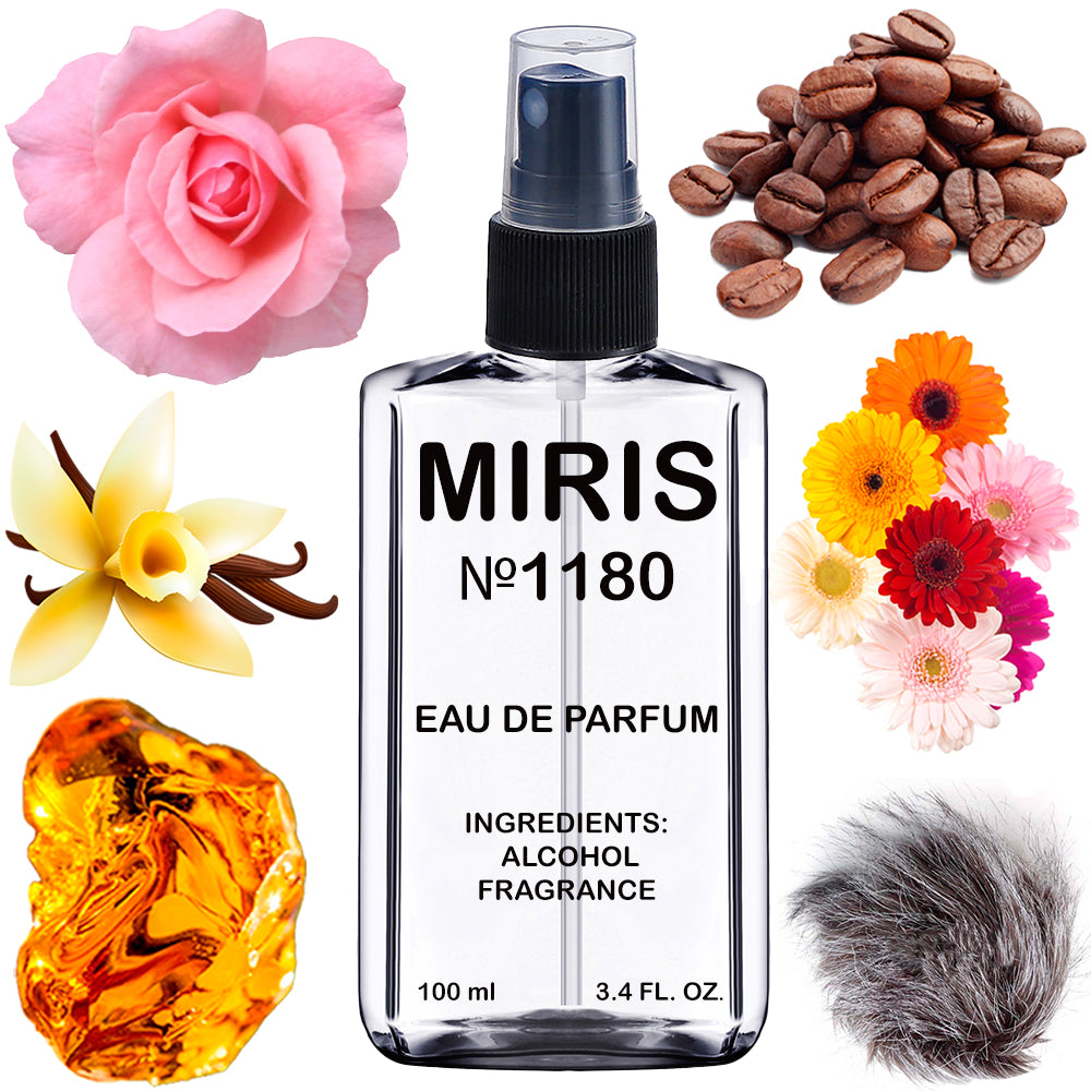 MIRIS No. 1180 | Inspired | Unisex For Women and Men Eau de Parfum | 3.4 Fl Oz