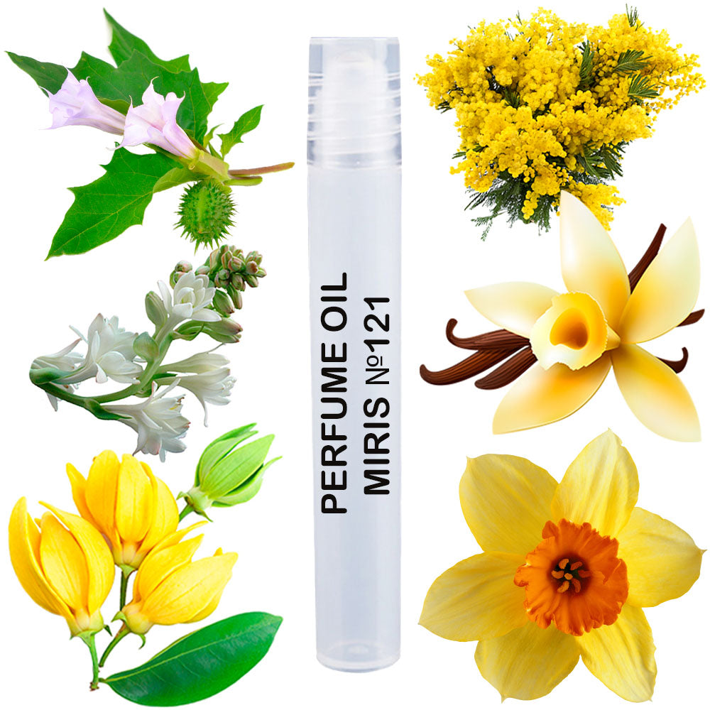 MIRIS Perfume Oil No. 121 | Inspired | Women | Roll-On Alcohol Free | 0.34 Fl Oz