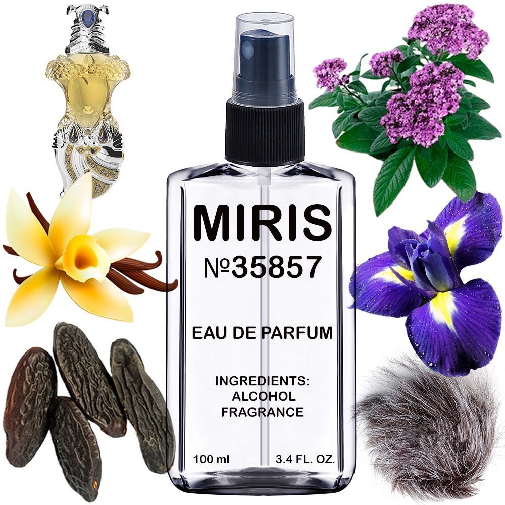 MIRIS No. 35857, Inspired by Shaik Blue 33, Long-Lasting Eau de Parfum for Women, Spray 3.4 Fl Oz / 100 ml