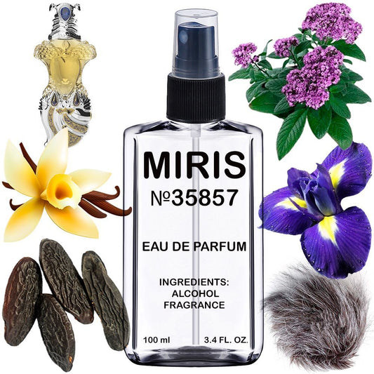 MIRIS No. 35857, Inspired by Shaik Blue 33, Long-Lasting Eau de Parfum for Women, Spray 3.4 Fl Oz / 100 ml