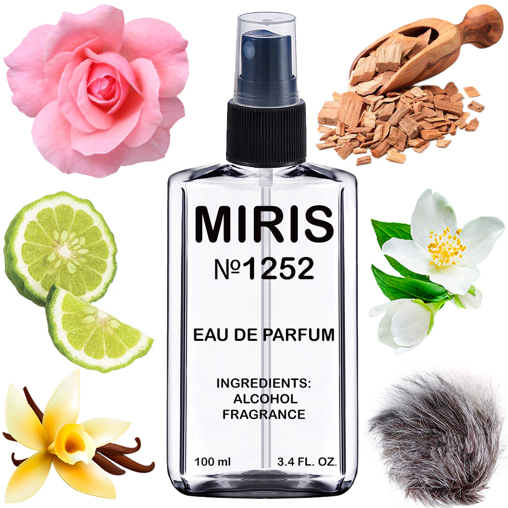 MIRIS No. 1252 | Inspired | Unisex For Women and Men Eau de Parfum | 3.4 Fl Oz