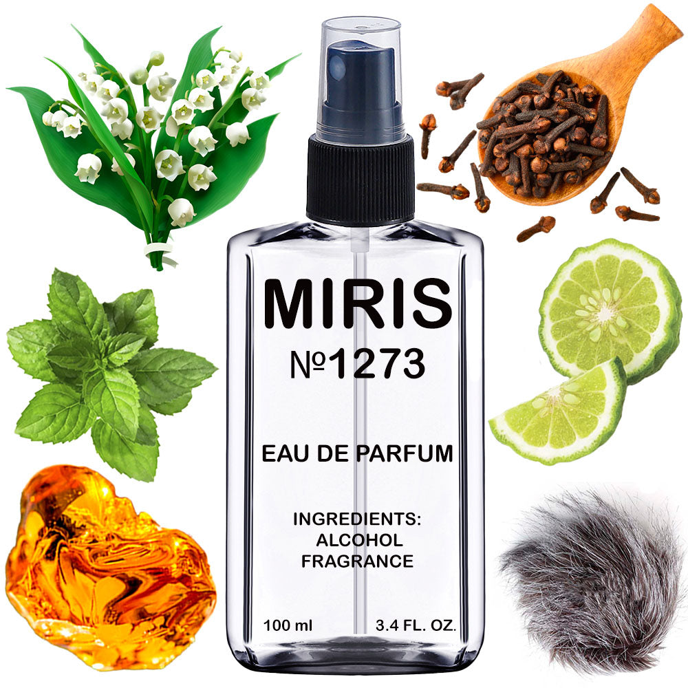 MIRIS No. 1273 | Inspired | Men Eau de Parfum | 3.4 Fl Oz
