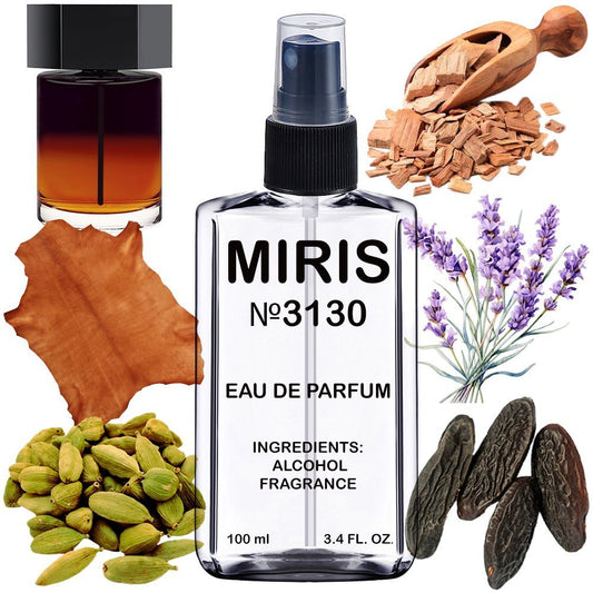 MIRIS No. 3130, Inspired by La Nuit de L Homme, Long-Lasting Eau de Parfum for Men, Spray 3.4 Fl Oz / 100 ml