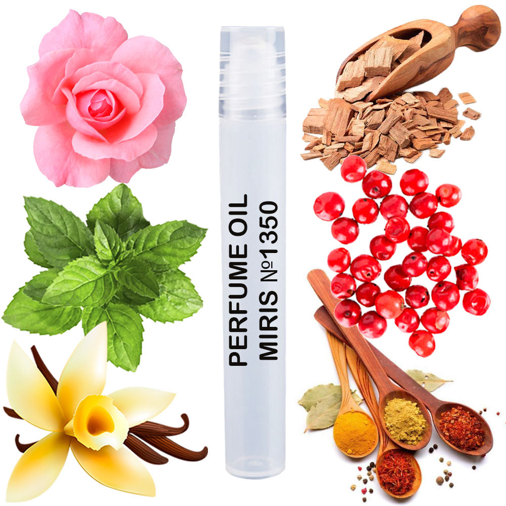 MIRIS Perfume Oil No. 1350 | Inspired | Women | Roll-On Alcohol Free | 0.34 Fl Oz
