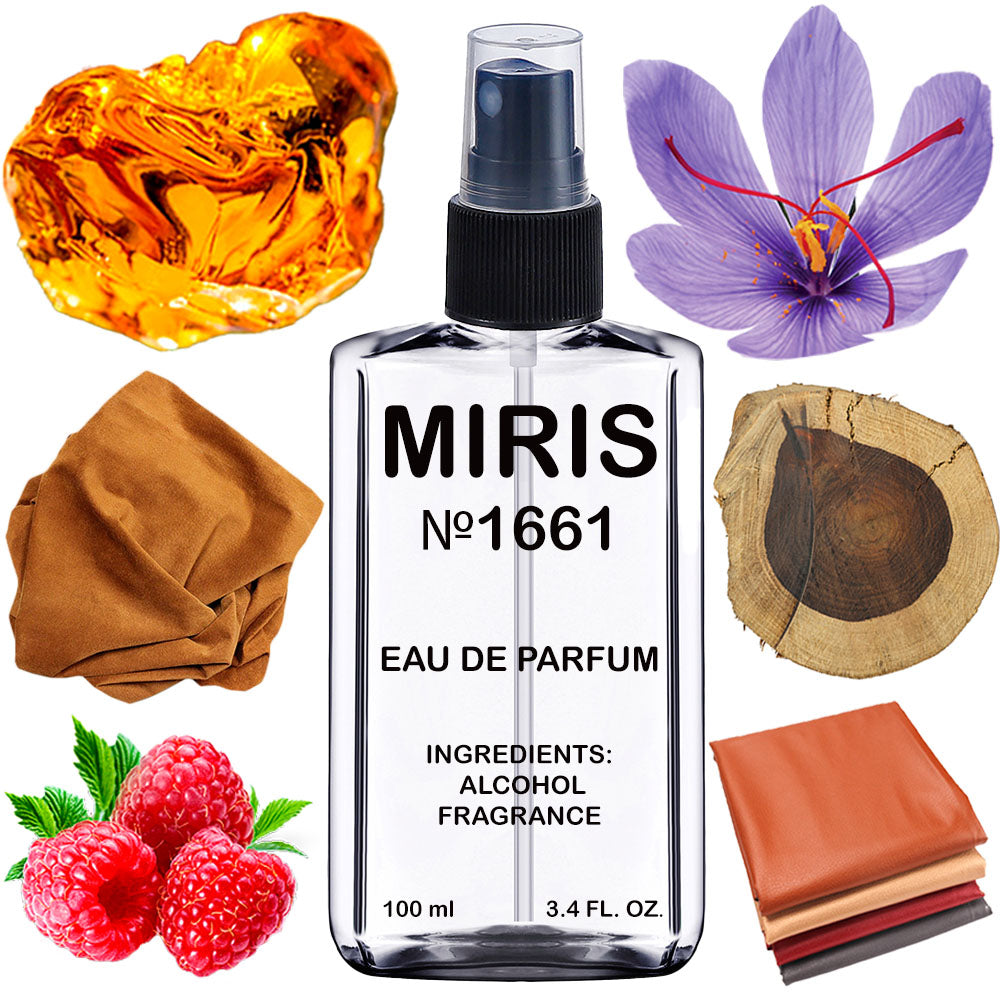 MIRIS No. 1661 | Inspired | Unisex For Women and Men Eau de Parfum | 3.4 Fl Oz