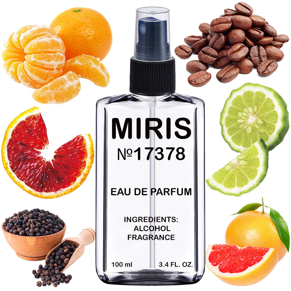 MIRIS No. 17378 | Inspired | Men Eau de Parfum | 3.4 Fl Oz
