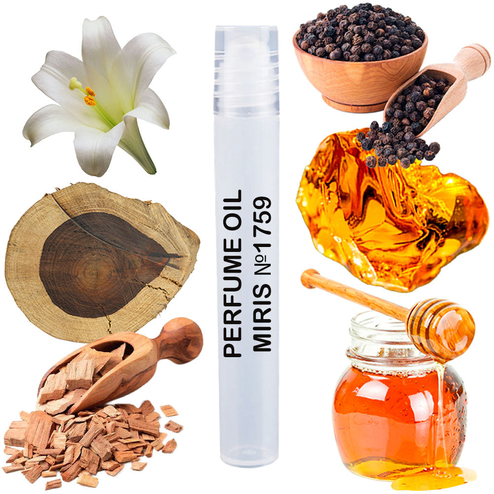 MIRIS Perfume Oil No. 1759 | Inspired | Women | Roll-On Alcohol Free | 0.34 Fl Oz