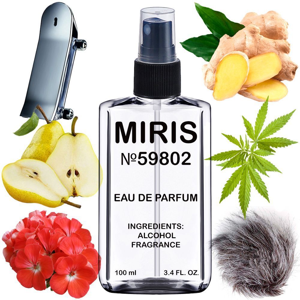 MIRIS No. 59802, Inspired by 212 Heroes, Long-Lasting Eau de Parfum for Men, Spray 3.4 Fl Oz / 100 ml