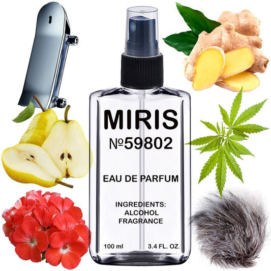 MIRIS No. 59802, Inspired by 212 Heroes, Long-Lasting Eau de Parfum for Men, Spray 3.4 Fl Oz / 100 ml