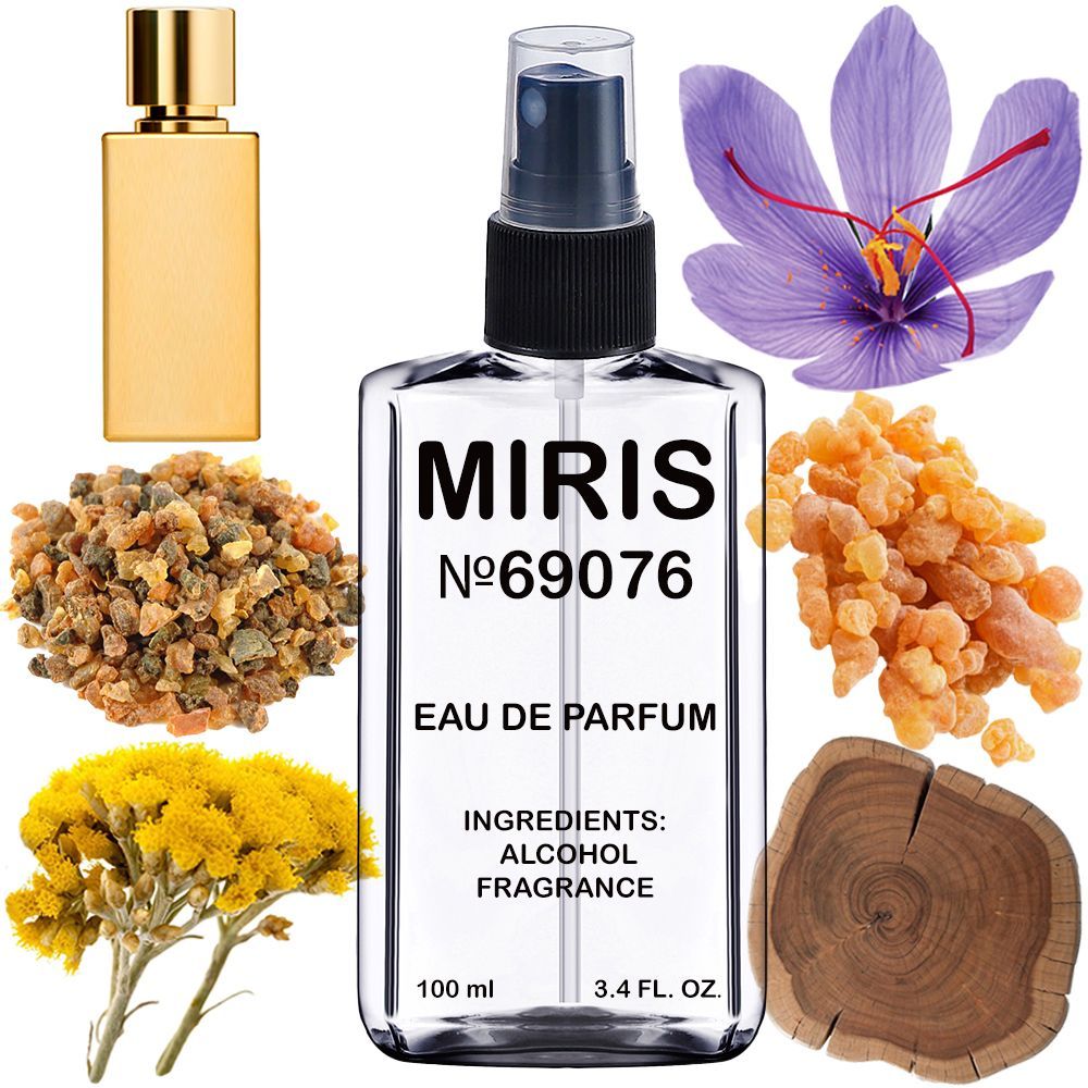 MIRIS No. 69076, Inspired by Ganymede Extrait, Long-Lasting Eau de Parfum Unisex for Women and Men, Spray 3.4 Fl Oz / 100 ml