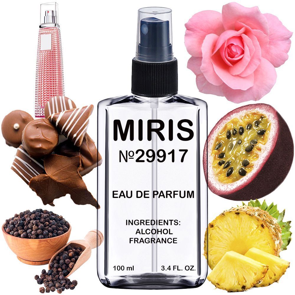 MIRIS No. 29917, Inspired by Live Irresistible, Long-Lasting Eau de Parfum for Women, Spray 3.4 Fl Oz / 100 ml