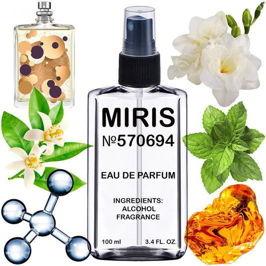 MIRIS No. 570694, Inspired by H01, Long-Lasting Eau de Parfum Unisex for Women and Men, Spray 3.4 Fl Oz / 100 ml