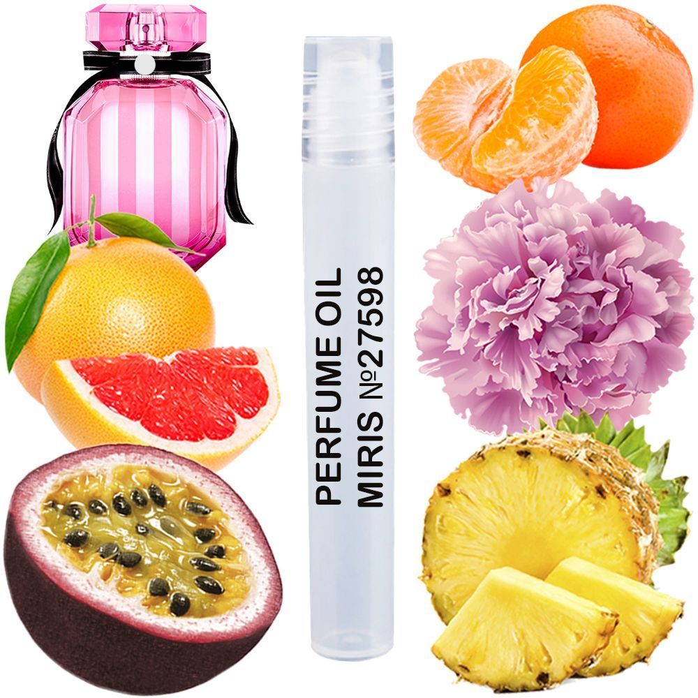 MIRIS No. 27598, Inspired by Bombshell, Long-Lasting Perfume Oil for Women Roll-On, Rollerball 0.34 Fl Oz / 10 ml