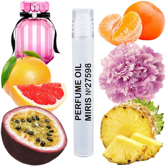 MIRIS No. 27598, Inspired by Bombshell, Long-Lasting Perfume Oil for Women Roll-On, Rollerball 0.34 Fl Oz / 10 ml