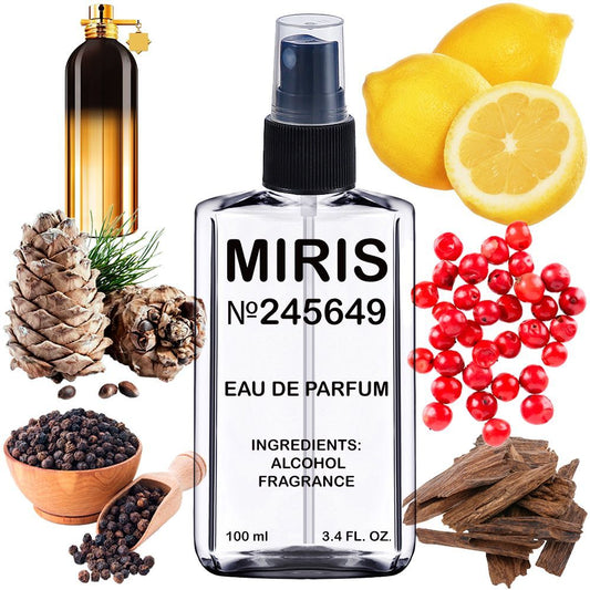 MIRIS No. 245649, Inspired by Intense Pepper, Long-Lasting Eau de Parfum Unisex for Women and Men, Spray 3.4 Fl Oz / 100 ml