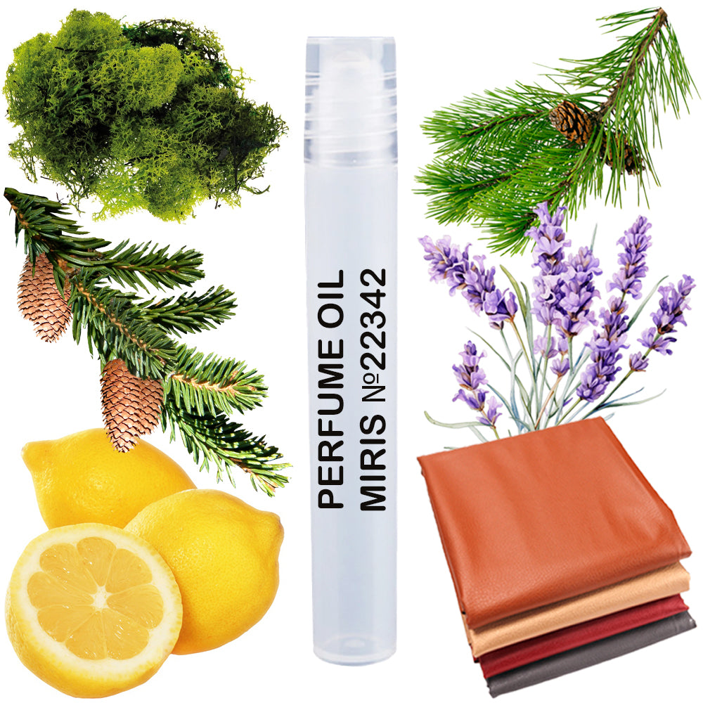 MIRIS Perfume Oil No. 22342 | Inspired | Men | Roll-On Alcohol Free | 0.34 Fl Oz