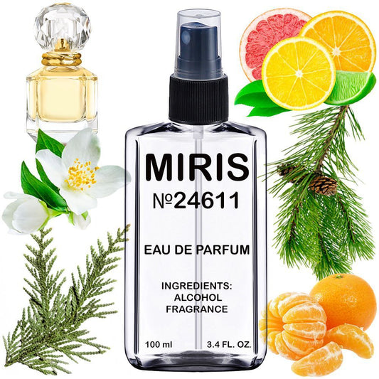 MIRIS No. 24611, Inspired by Paradiso, Long-Lasting Eau de Parfum for Women, Spray 3.4 Fl Oz / 100 ml