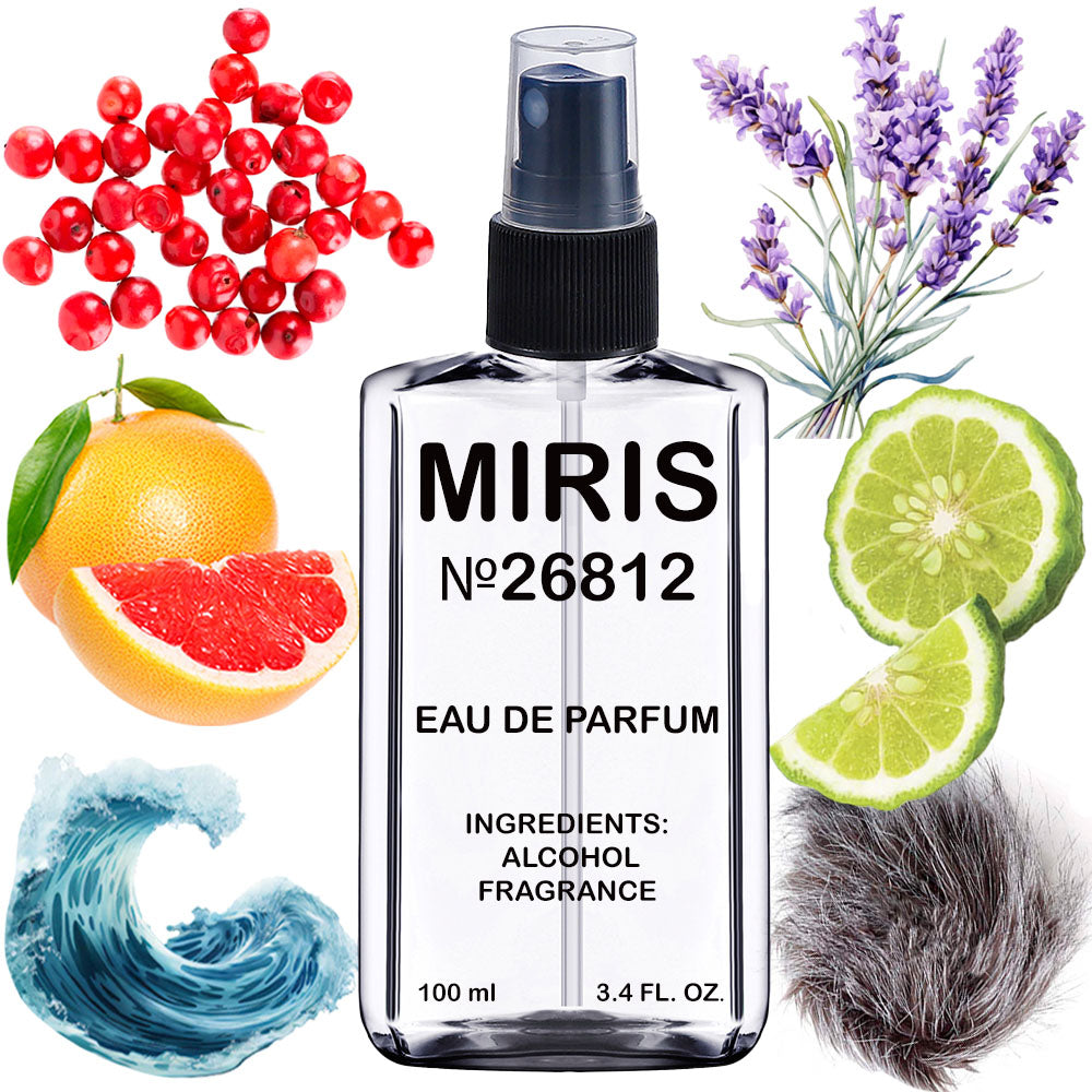 MIRIS No. 26812 | Inspired | Men Eau de Parfum | 3.4 Fl Oz