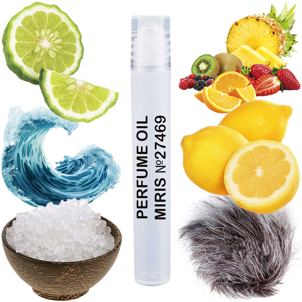 MIRIS Perfume Oil No. 27469 | Inspired | Unisex For Women and Men | Roll-On Alcohol Free | 0.34 Fl Oz