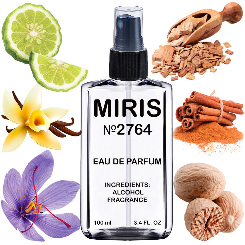 MIRIS No. 2764 | Inspired | Men Eau de Parfum | 3.4 Fl Oz