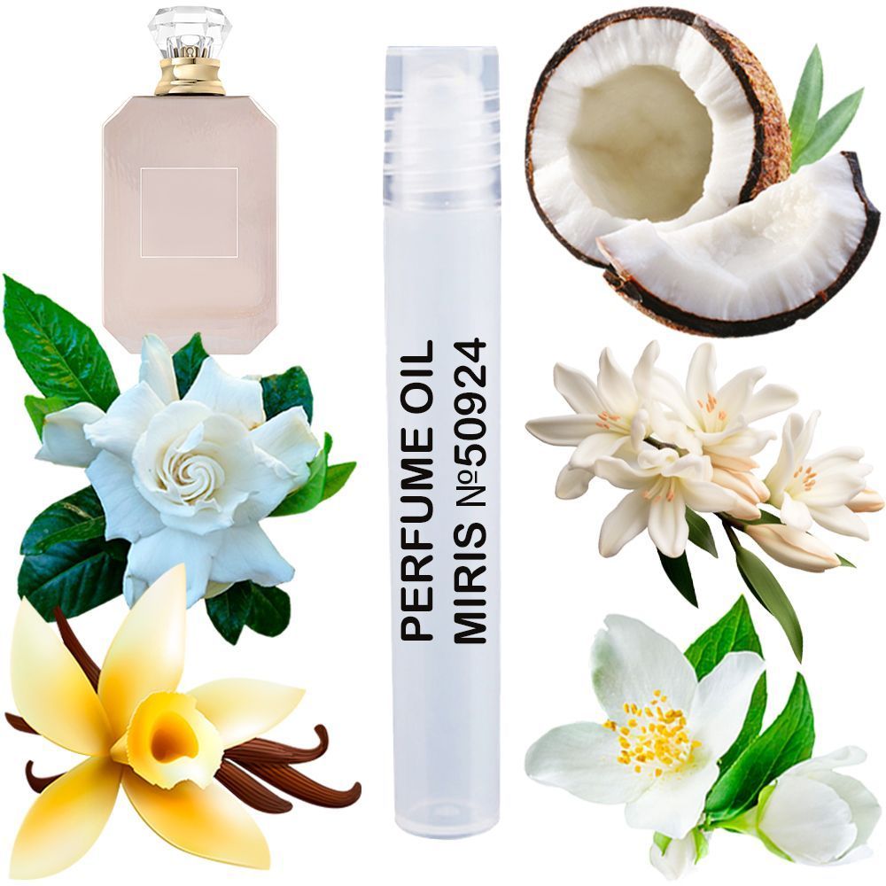 MIRIS No. 50924, Inspired by Utopia Vanilla Coco 21, Long-Lasting Perfume Oil for Women Roll-On, Rollerball 0.34 Fl Oz / 10 ml