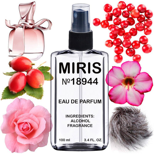 MIRIS No. 18944, Inspired by Mademoiselle Ricci, Long-Lasting Eau de Parfum for Women, Spray 3.4 Fl Oz / 100 ml