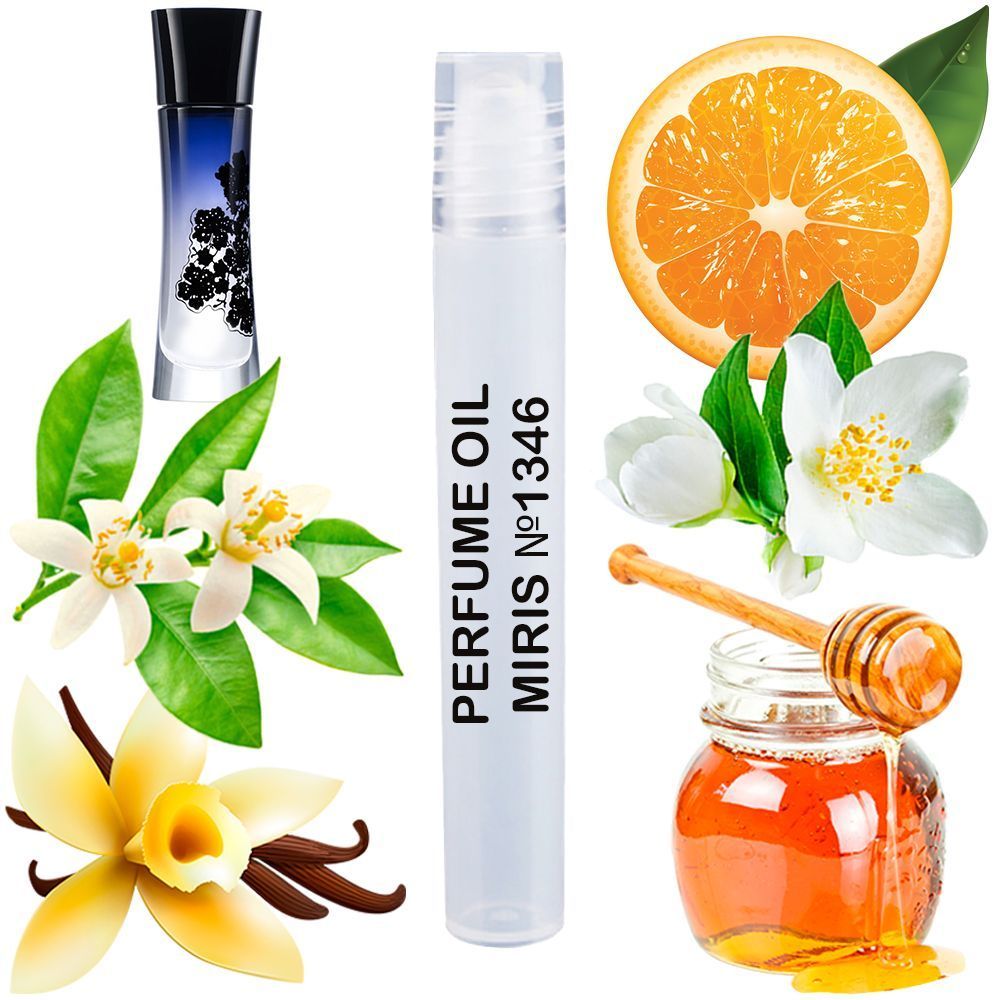 MIRIS No. 1346, Inspired by Code, Long-Lasting Perfume Oil for Women Roll-On, Rollerball 0.34 Fl Oz / 10 ml