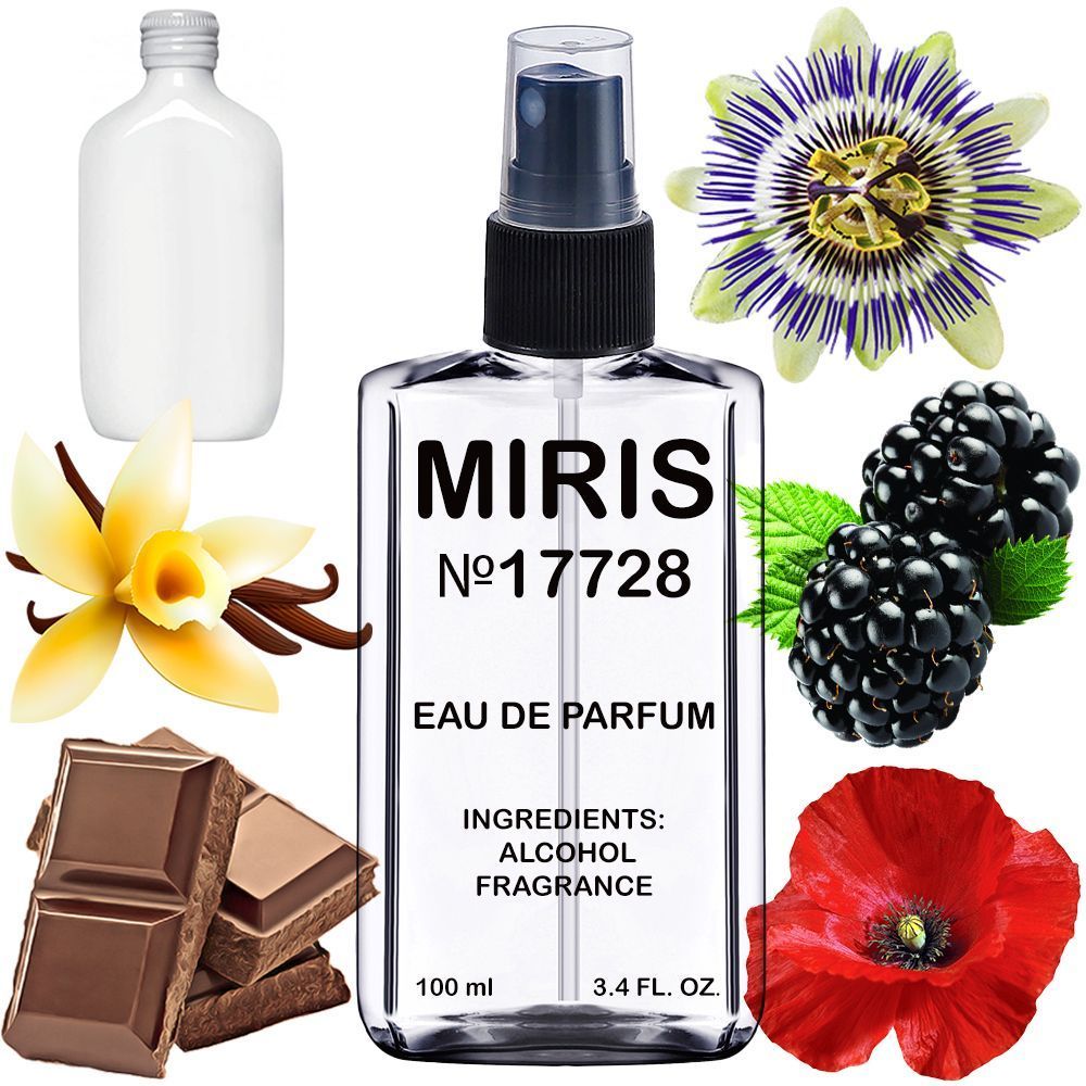 MIRIS No. 17728, Inspired by One Shock For Her, Long-Lasting Eau de Parfum for Women, Spray 3.4 Fl Oz / 100 ml