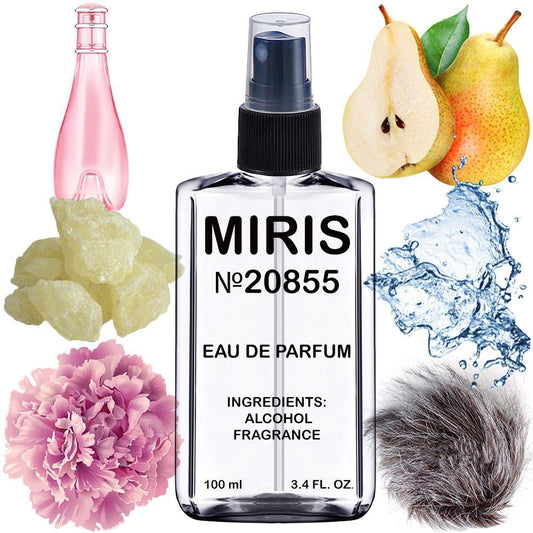 MIRIS No. 20855, Inspired by Cool Water Sea Rose, Long-Lasting Eau de Parfum for Women, Spray 3.4 Fl Oz / 100 ml