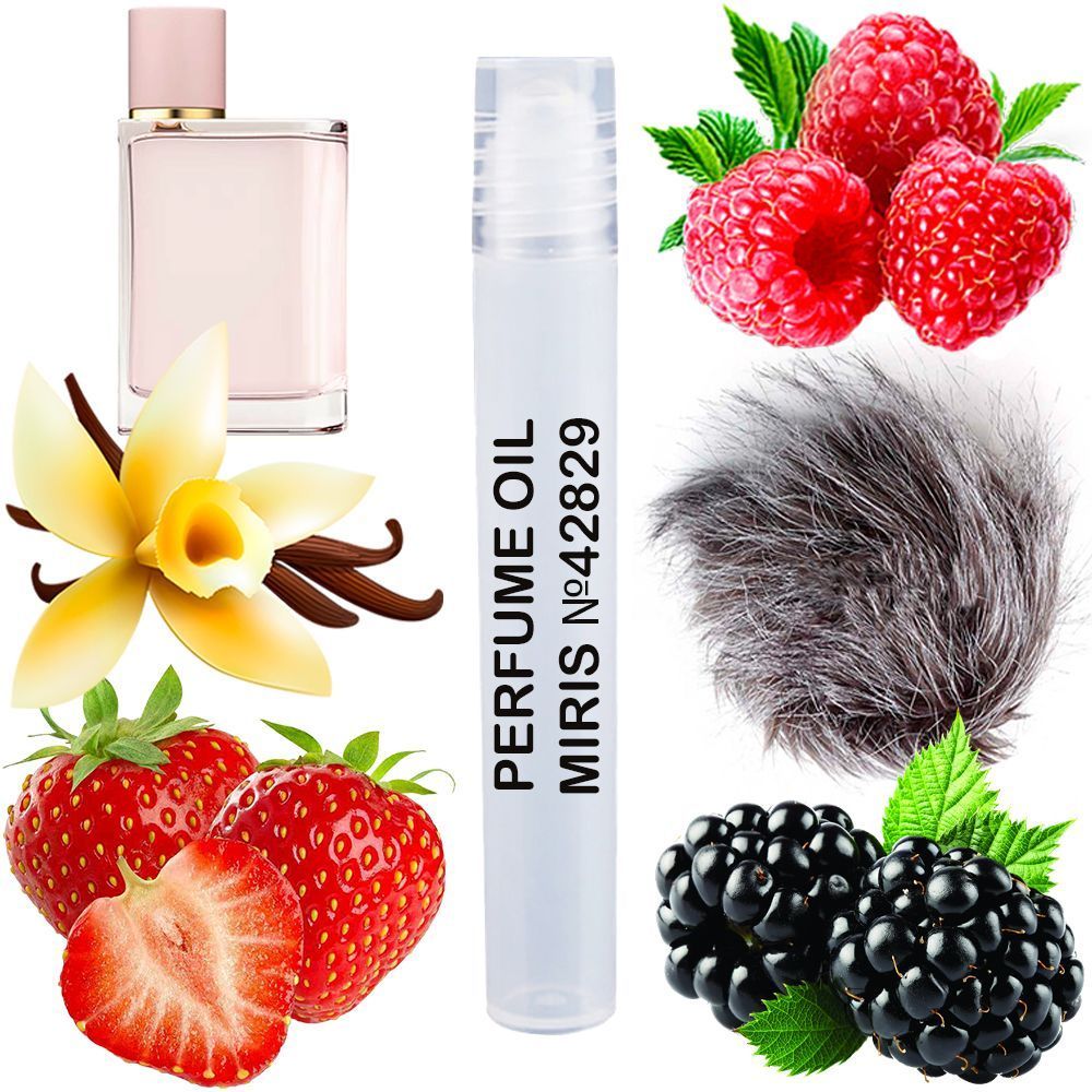 MIRIS No. 42829, Inspired by Brb Her, Long-Lasting Perfume Oil for Women Roll-On, Rollerball 0.34 Fl Oz / 10 ml