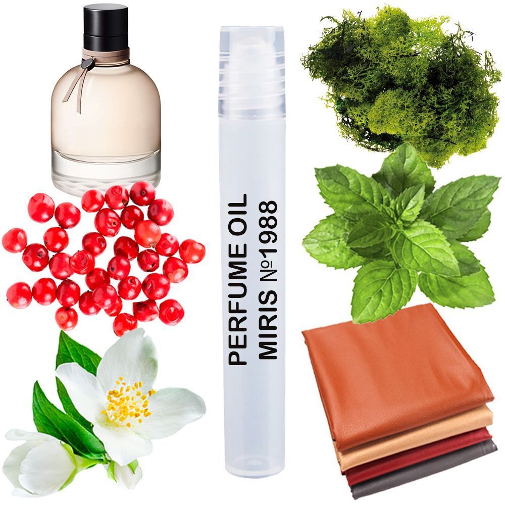 MIRIS No. 1988, Inspired by Bote Vene 2011, Long-Lasting Perfume Oil for Women Roll-On, Rollerball 0.34 Fl Oz / 10 ml
