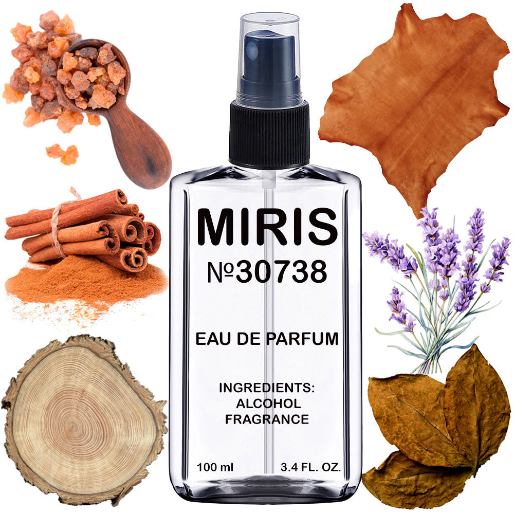 MIRIS No. 30738 | Inspired | Men Eau de Parfum | 3.4 Fl Oz