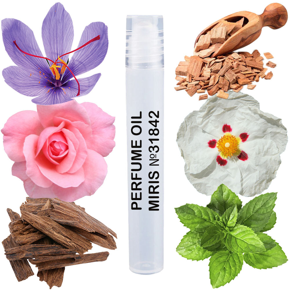 MIRIS Perfume Oil No. 31842 | Inspired | Unisex For Women and Men | Roll-On Alcohol Free | 0.34 Fl Oz