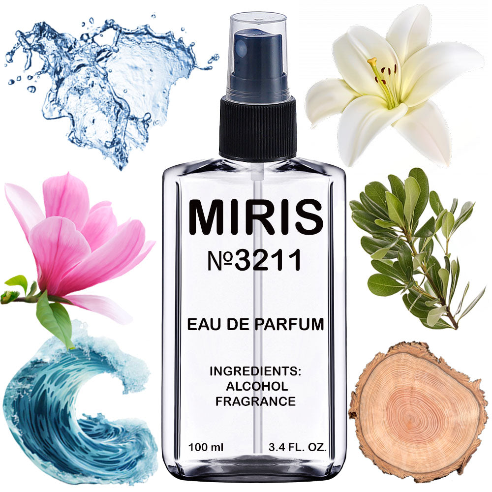 MIRIS No. 3211 | Inspired | Unisex For Women and Men Eau de Parfum | 3.4 Fl Oz