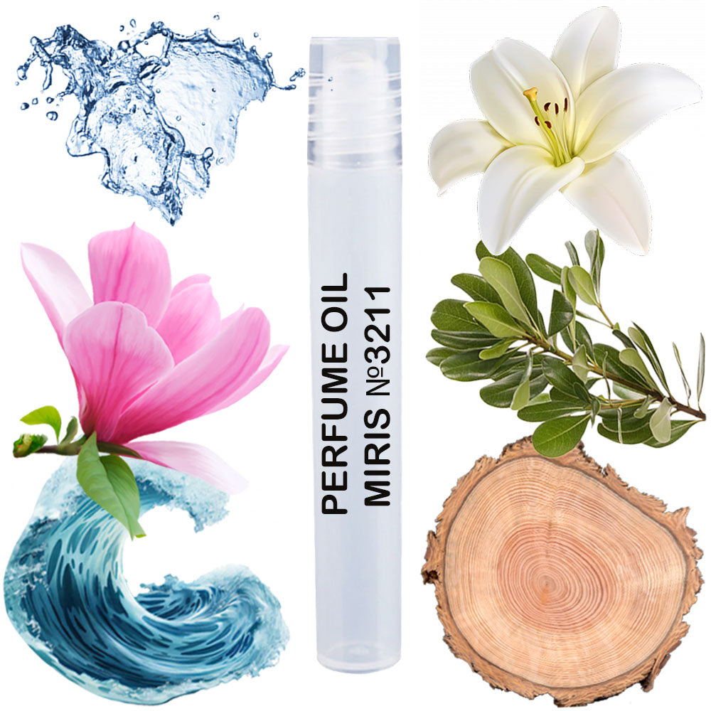MIRIS Perfume Oil No. 3211 | Inspired | Unisex For Women and Men | Roll-On Alcohol Free | 0.34 Fl Oz
