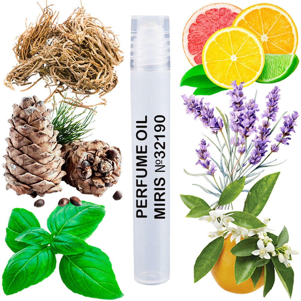 MIRIS Perfume Oil No. 32190 | Inspired | Unisex For Women and Men Roll-On Alcohol Free | 0.34 Fl Oz