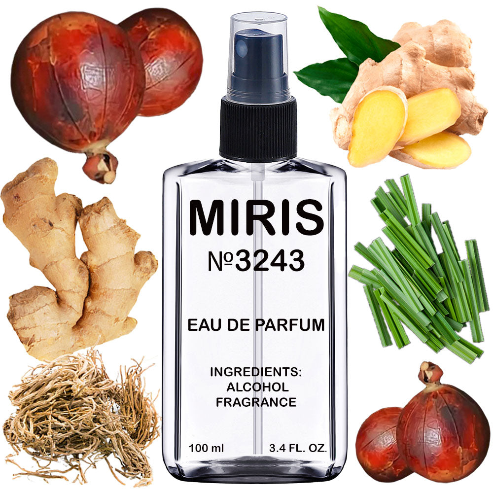 MIRIS No. 3243 | Inspired | Men Eau de Parfum | 3.4 Fl Oz